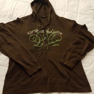 Used Quick Silver Mens Hoody